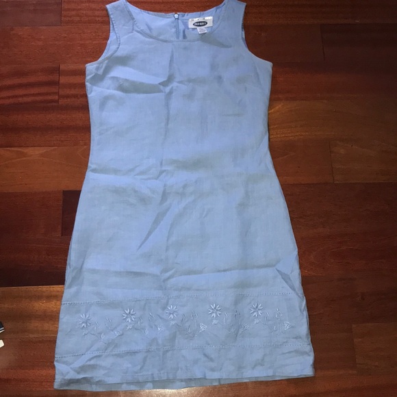 Old Navy Dresses & Skirts - 3/$20 🌼 Blue Linen Dress